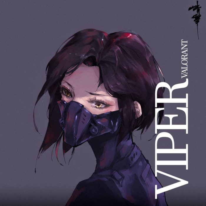 【VALORANT】ヒーロー「ヴァイパー」のファンアート